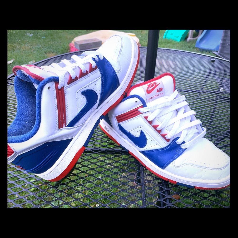 Nike Air Force II (2) Mid top Vintage Sneakers